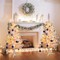 2 Pieces Christmas White Tree with Stand Weather Resistant PVC Artificial Christmas Tree Easy Assemble Fake Xmas Tree